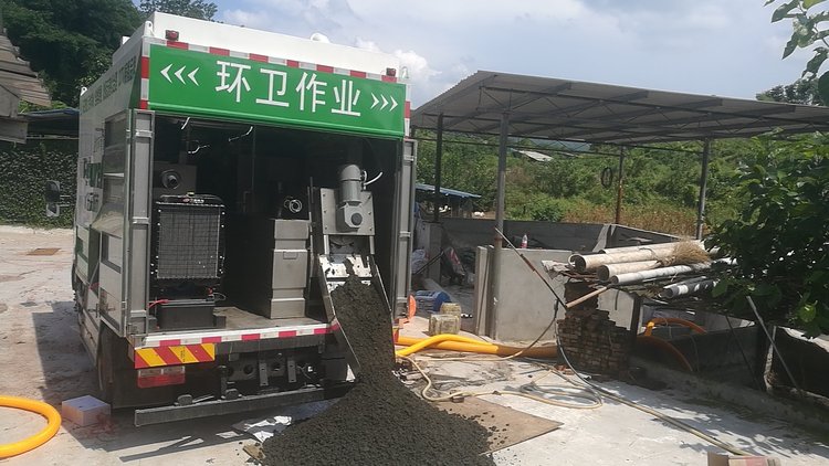思礼镇污泥干湿分离技术